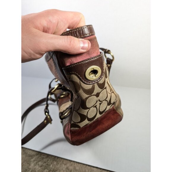 Coach Legacy Limited Edition Holiday Patchwork Leather Tote Bag Purse - Picture 6 of 16